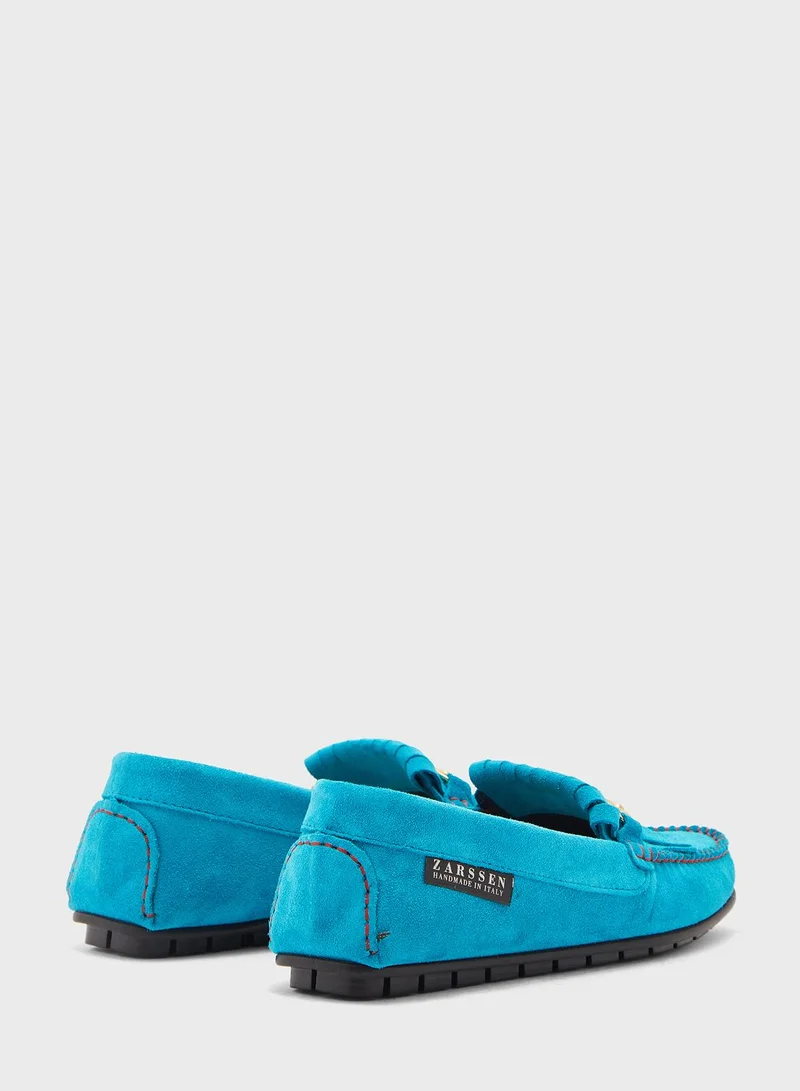 ZARSSEN Aqua Za Moccasins