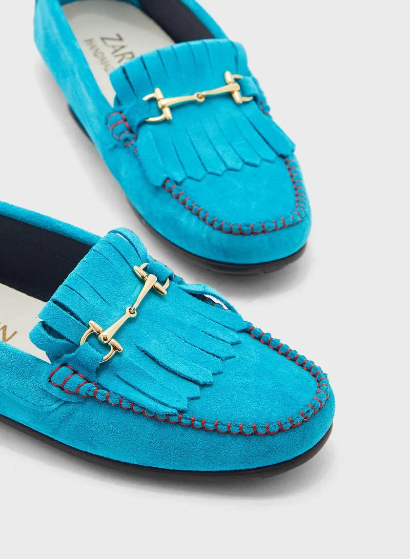 ZARSSEN Aqua Za Moccasins