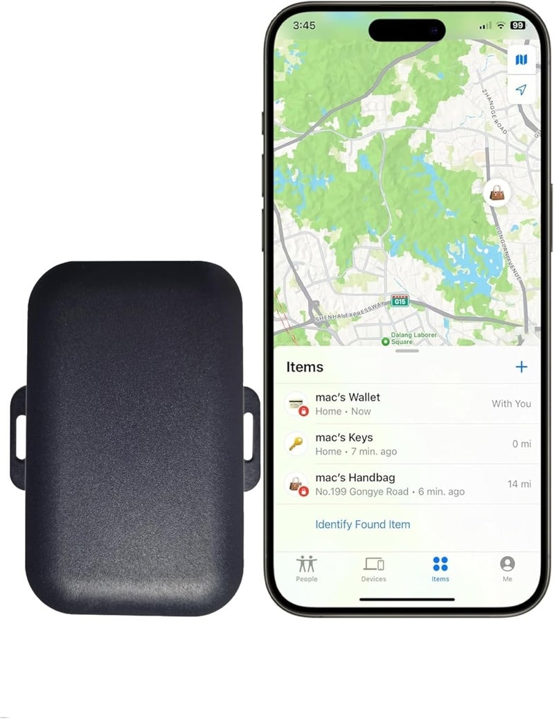 IOOIOO 10 Years Long Life Battery GPS Tracker Item Finder find car in Parking lot no Subscription for Vehicles car ebike Truck Luggage School Bag AssetAndroid - Image 2