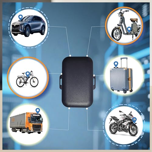 IOOIOO 10 Years Long Life Battery GPS Tracker Item Finder find car in Parking lot no Subscription for Vehicles car ebike Truck Luggage School Bag AssetAndroid - Image 3