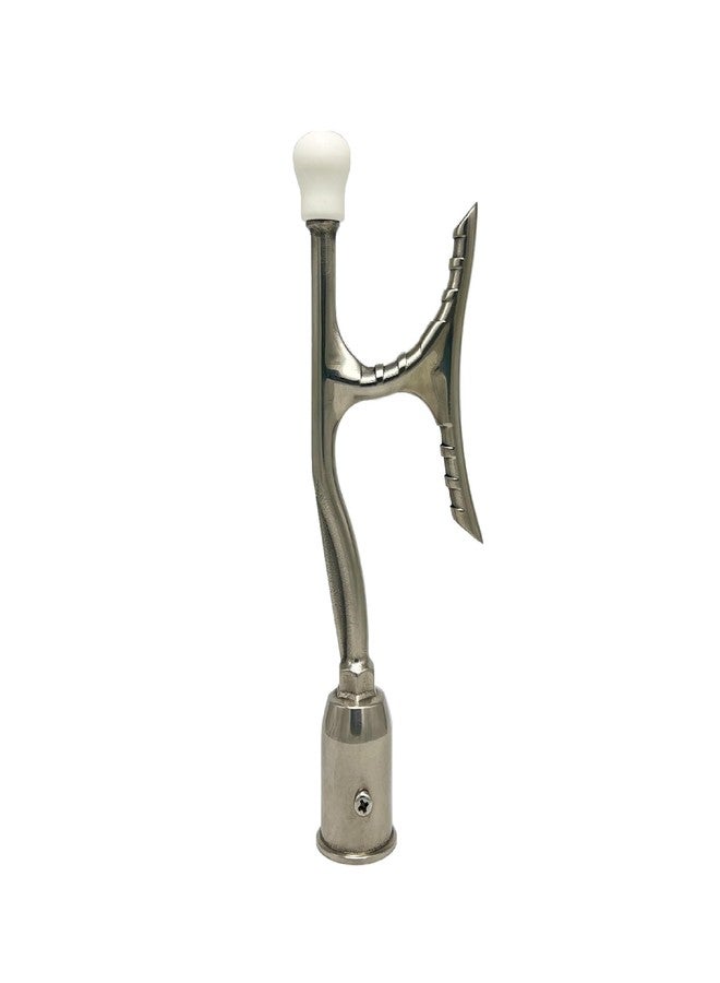 Avibo Marine-Grade Steel Hook for Extension Pole | Boat, Ship, and Open Ocean Marine-Grade Steel Hook | Grab Lines | Dock Boats | Extend Reach - Image 1