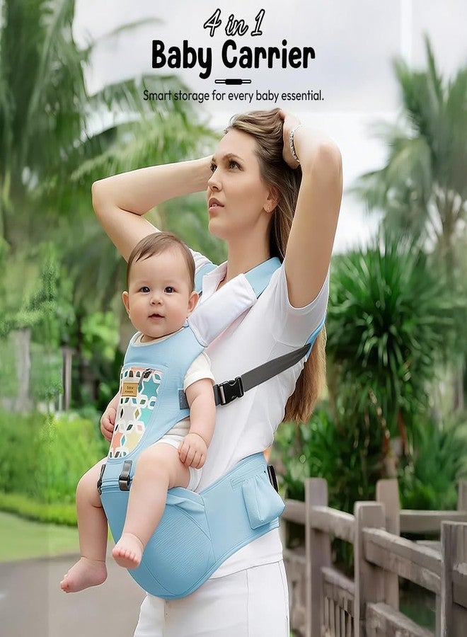 StarAndDaisy Baby Carrier for 0 to 3 Year with Soft Cushioned Hip Seat | Sling Baby Carrier with 2 Storage Pockets | | Soft Cushioned Baby Carry Bag for Newborn to Toddler - Image 3