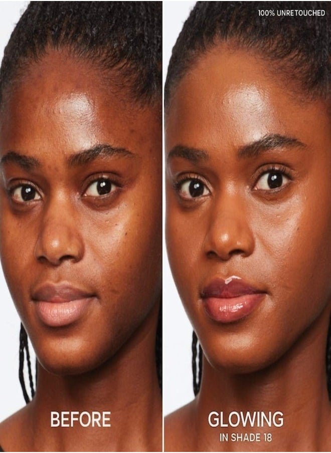 Saie   Slip Tint Total Radiant Concealer with Niacinamide ,    18 - medium/tan to deep with olive undertones 5ml - Brightening & Hydrating Finish