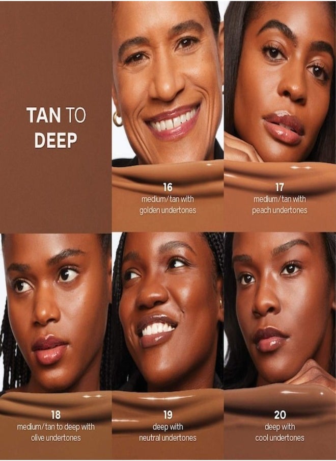 Saie   Slip Tint Total Radiant Concealer with Niacinamide ,    18 - medium/tan to deep with olive undertones 5ml - Brightening & Hydrating Finish