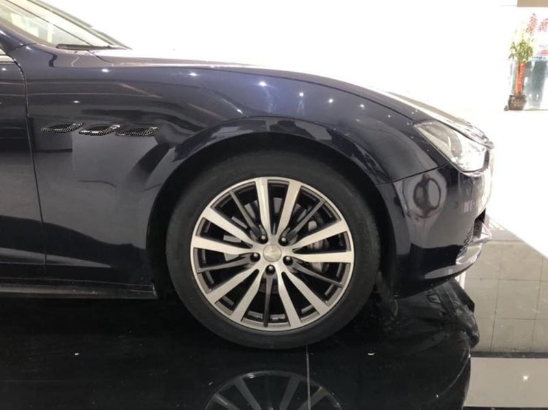 YOCTM غطاء جانبي لمنافذ الهواء بتصميم ألياف الكربون السوداء متوافق مع مازيراتي جيبلي 2014 2015 2016 2017 2018 2019 2020 2021 (6 قطع/عبوة) - Image 3