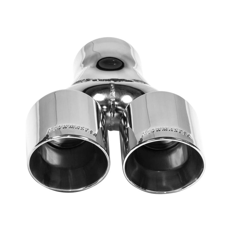 FLOWMASTER Flowmaster 15402 Ss Exhaust Tip 3.0"In X 3.5" Dual Ang. Weld - Image 2
