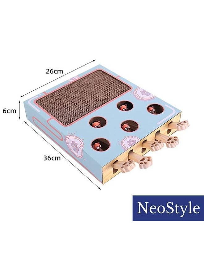 Neostyle Neostyle 3 in 1  Interactive Toy Box Indoor Games For Cats  - Image 3