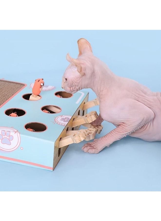 Neostyle Neostyle 3 in 1  Interactive Toy Box Indoor Games For Cats  - Image 4