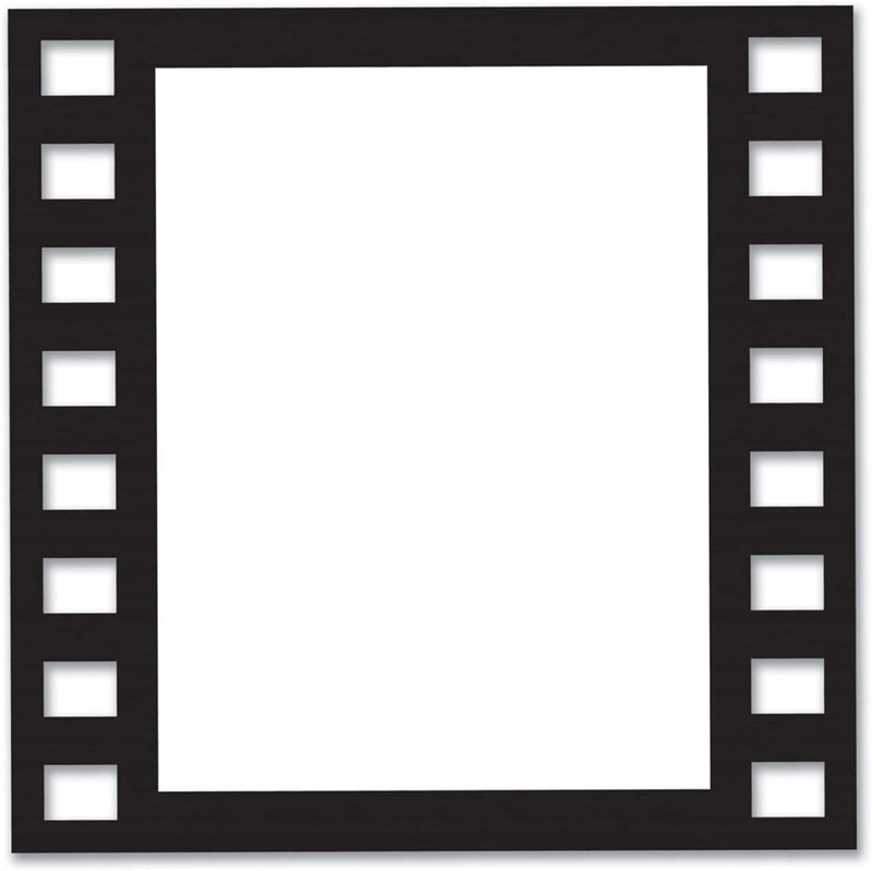 Beistle Black 5 Piece Filmstrip Photo Fun Frames 12 - Image 1