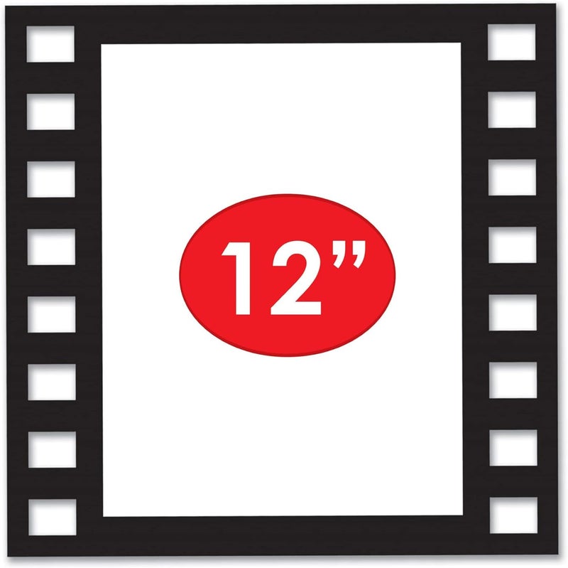 Beistle Black 5 Piece Filmstrip Photo Fun Frames 12 - Image 2
