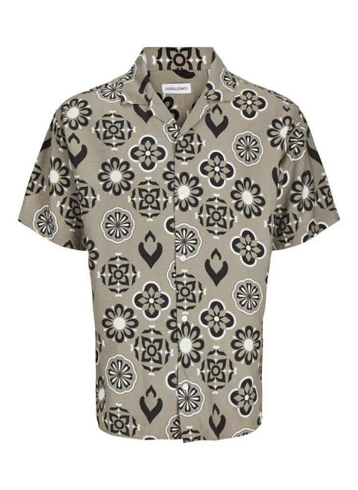 JACK & JONES Jjeurban Printed Regular Fit Shirt