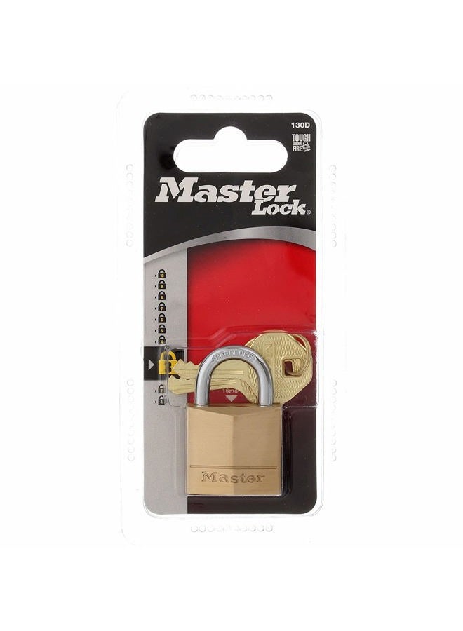 Master Lock 30 mm Solid Brass Body Padlock - Image 5