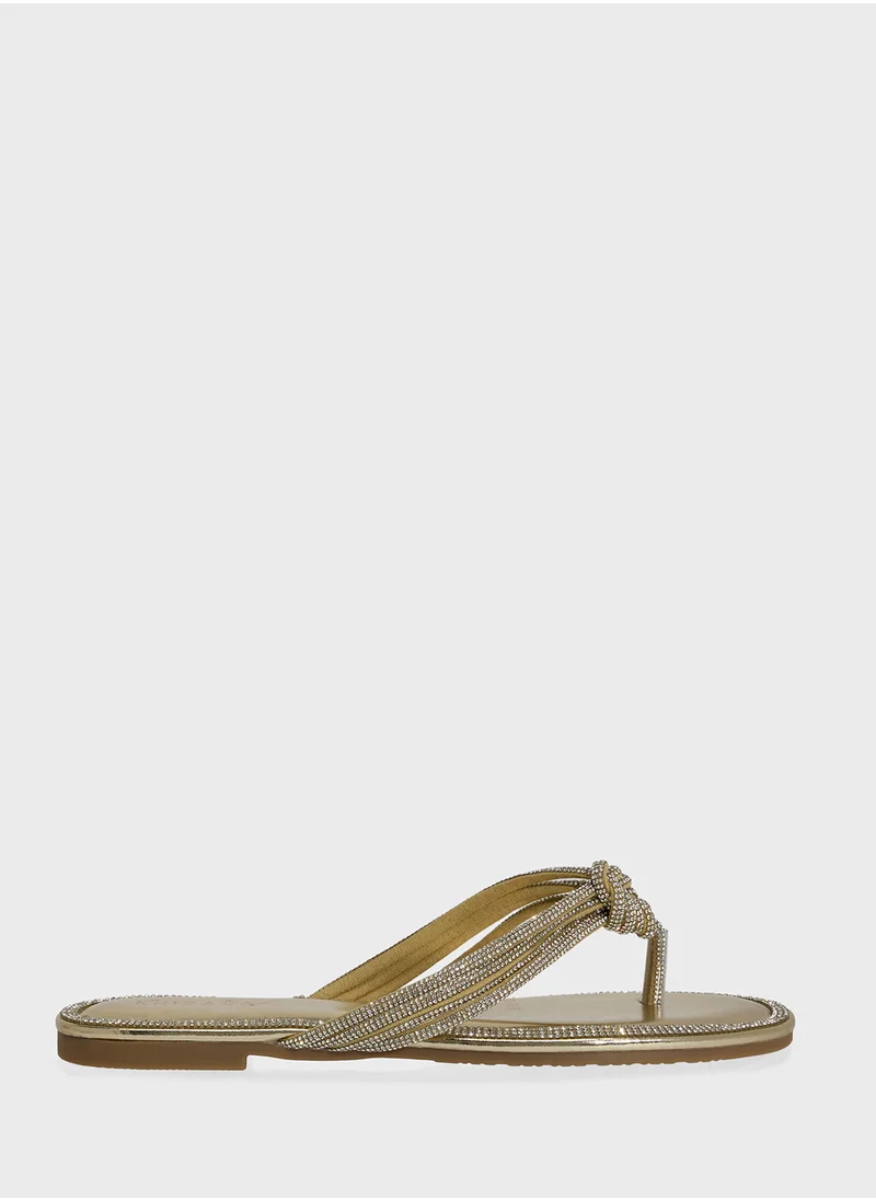 خزانة Sparkly Thong Sandal