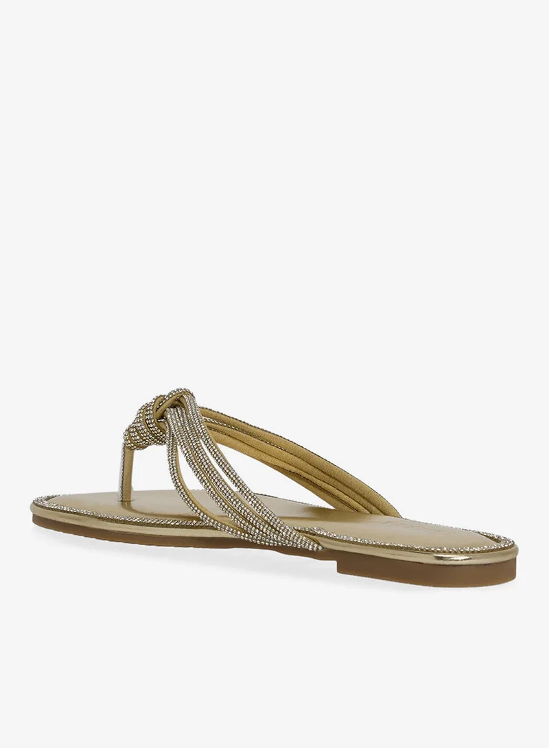 Khizana Sparkly Thong Sandal