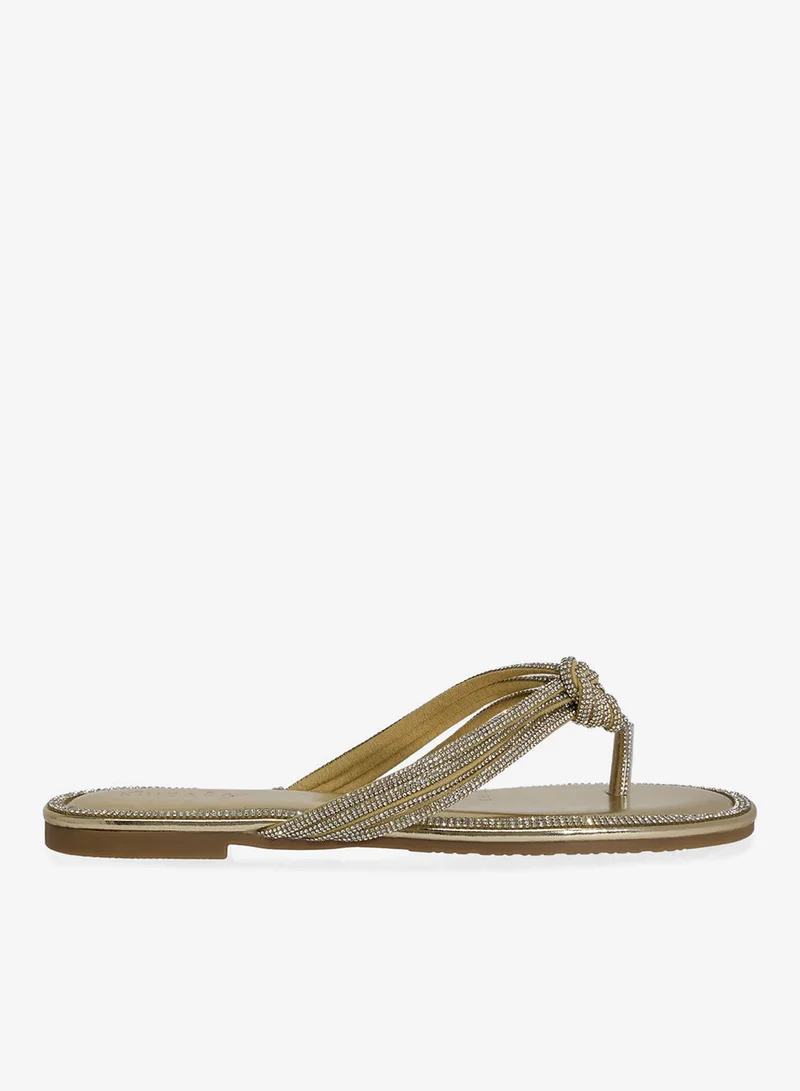 Khizana Sparkly Thong Sandal