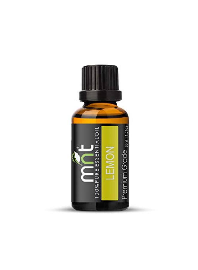 MNT Lemon Essential Oil 100% Pure & l Therapeutic Grade Oil for Healthier Skin Hair Body Face and Aromatherapy (30ML) - Image 4