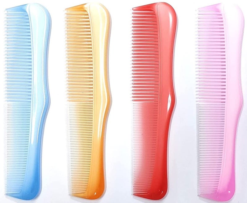 Maple Detangling Premium Dressing Hair Comb for Men,Women Combo (Multicolour), Pack of 4 - Image 1