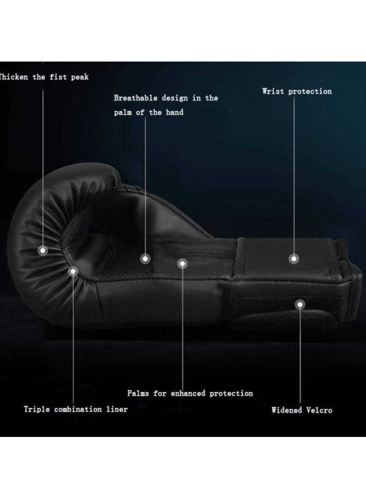 جينغباي بوكسينغ قفازات الملاكمة، قفازات تدريب الملاكمة، قفازات جلدية من البولي يوريثان، قفازات تدريب للأطفال، قفازات تدريب الملاكمة للبالغين، قفازات السبارينغ، أكياس الملاكمة الثقيلة، الملاكمة التايلاندية، الملاكمة، التايكوندو - Image 4