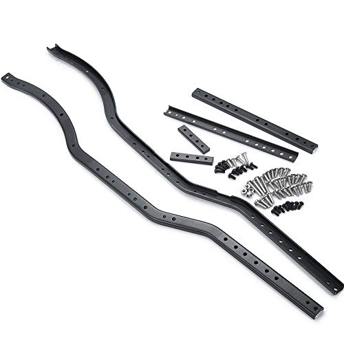 RCHUBAM RCHub Metal RC Frame Rails Chassis Frame Beam for 110 Axial SCX10 RC Crawler Car Truck - Image 5