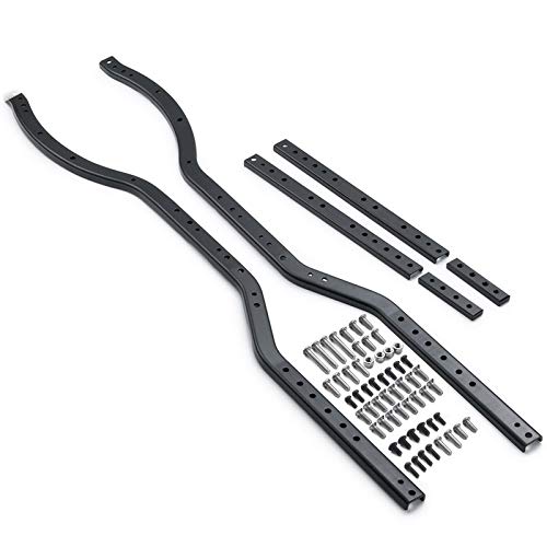 RCHUBAM RCHub Metal RC Frame Rails Chassis Frame Beam for 110 Axial SCX10 RC Crawler Car Truck - Image 1