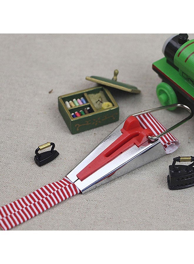 Fabric Bias Tape Maker Patchwork Tool Set Multicolour 10x10x3centimeter - Image 3