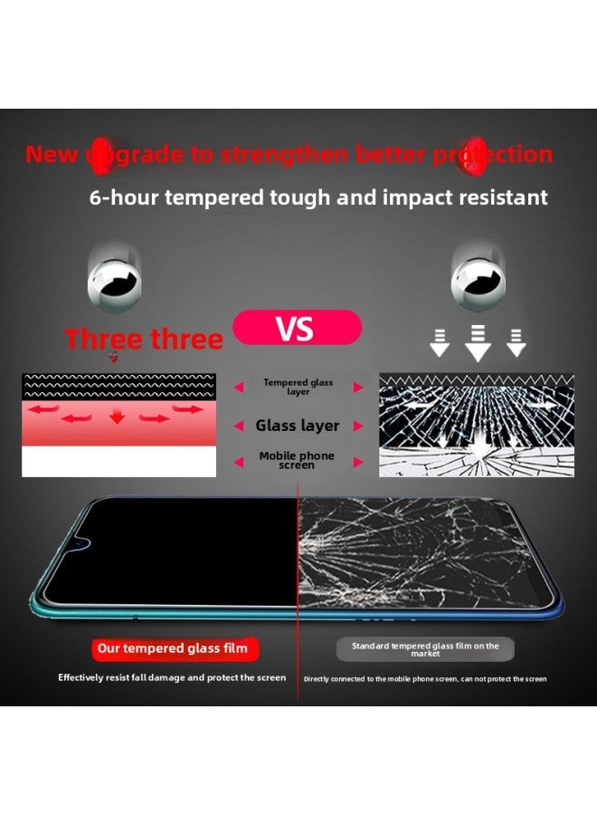 For Samsung Galaxy A51 Tempered Film 5G/4G Full Screen SM-A5160 Coverage A515F Mobile Phone A51 High-Colour:【eye Protection Version】 Pack Of 3 * Full Screen Anti-blue Light * Free Film Application Tool + Fiber Back Film-Size:Samsung Galaxy A51 - Image 5