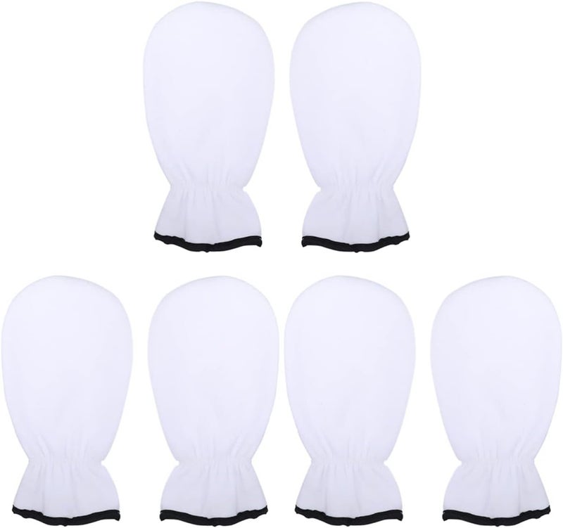 Healifty 3pairs Women Lotion Cover Warming Paraffin Gloves Care Hand Spa Hot Essential Heat Heated Mittens Gel Dry, Skin Opening Covers Larger for