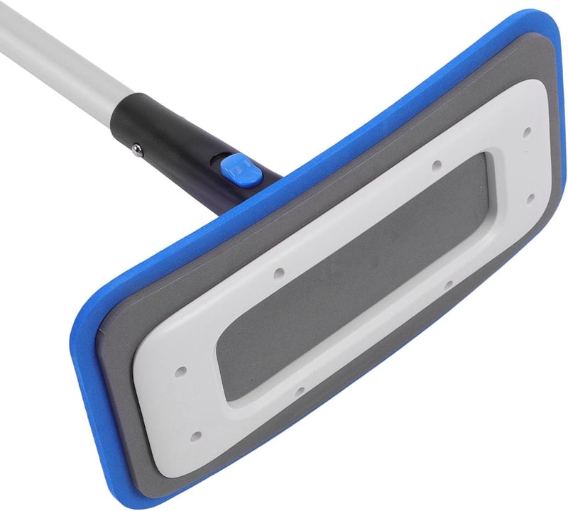 Car Snow Scrapers Aluminium Alloy, Snow Broom Ice Scraper for Car Windshield, Efficient Snow Removal Tool with Ergonomic Handle, Foldable Snow Brush Ice Scraper for Cars and Home U (Blue) - Image 4