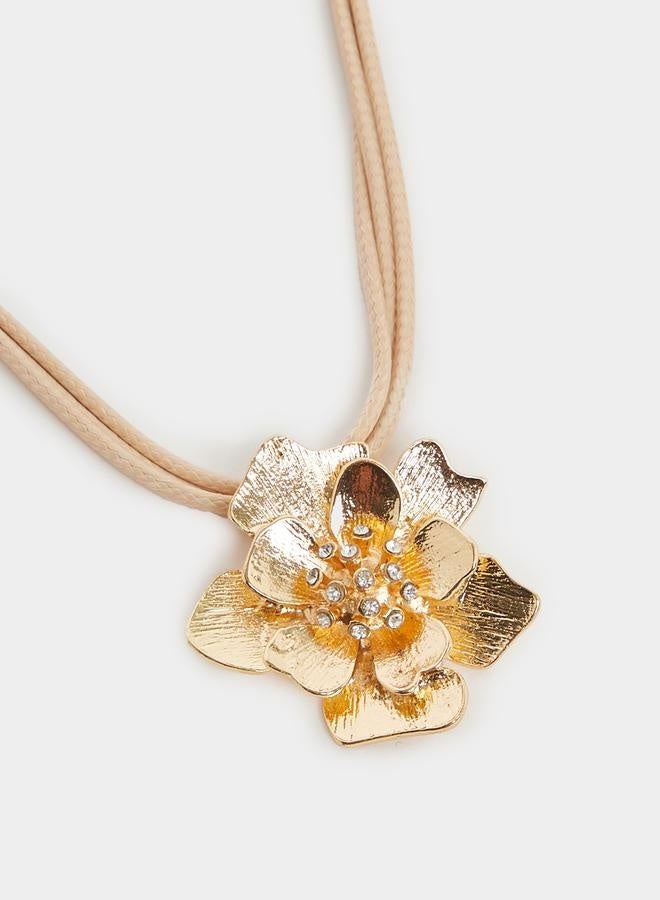 Styli Flower Pendant Necklace - Image 4