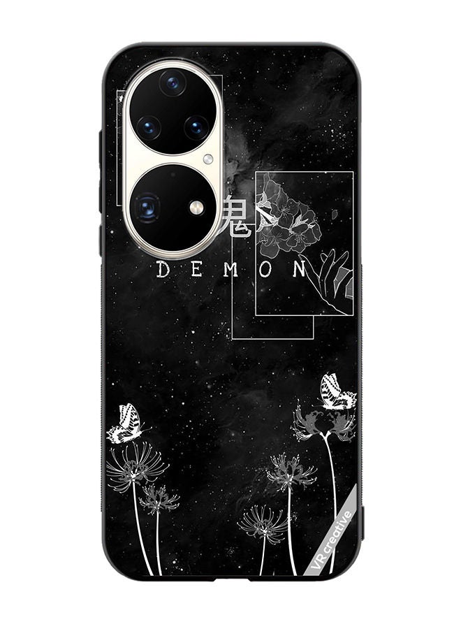 VR CREATIVE Protective Case Cover For Huawei P50 Pro Demon Design Multicolour - Image 1