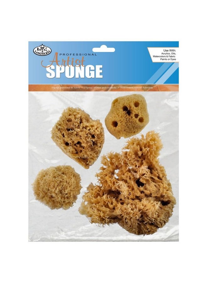 Royal & Langnickel Sea Silk Sponges Pack Of 4  - Image 1