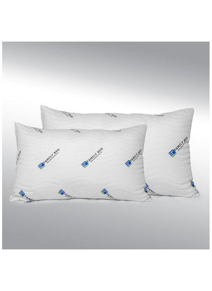 Family Bed Fiber Cushions Two Pieces Virgin Captonian Weighing 1000 Grams  - Image 1
