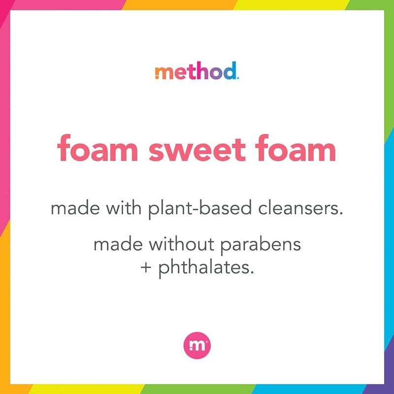 Method Foaming Hand Wash Liquid Soap in Sweet Water - 300 ml - Image 4