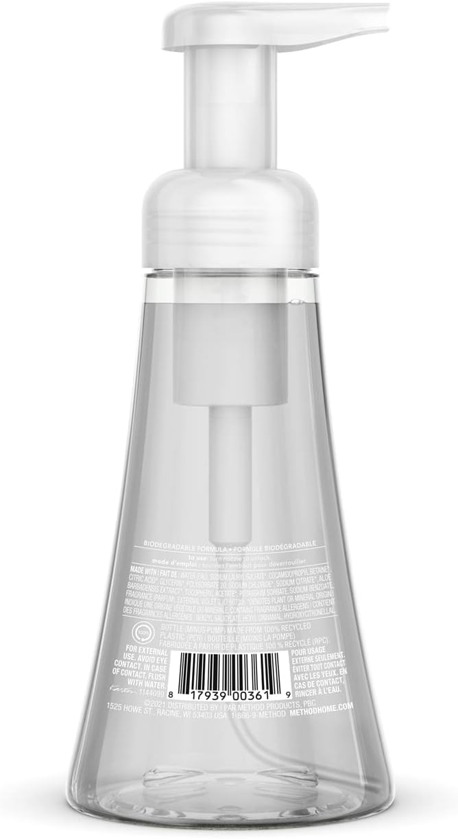 Method Foaming Hand Wash Liquid Soap in Sweet Water - 300 ml - Image 2