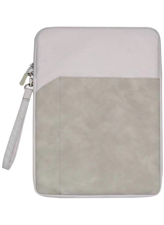 Joyelink 9-11 Inch Tablet Sleeve Bag Carrying Case for iPad Pro 11 2021-2018, iPad Air 5/4 10.9, iPad 10.2, Galaxy Tab A8 10.5/Tab S8 11", Surface Go 2/1, Protective Bag with Pocket, Grey 
