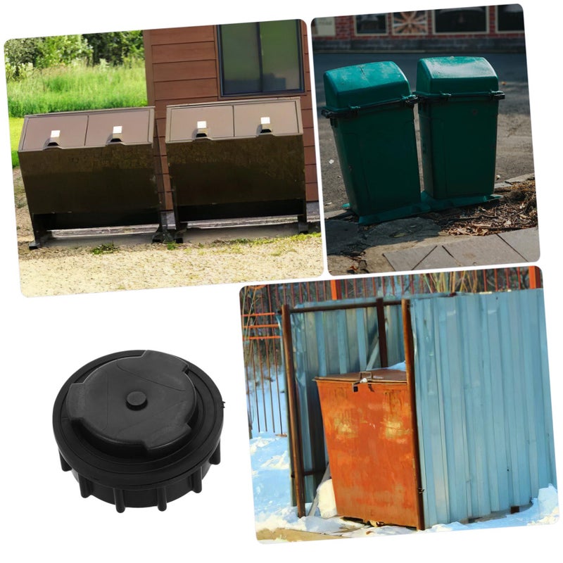 High Capacity Drain Plug For Outdoor Trash Cans Weatherproof Design For Bottom Drain Hole - Image 4