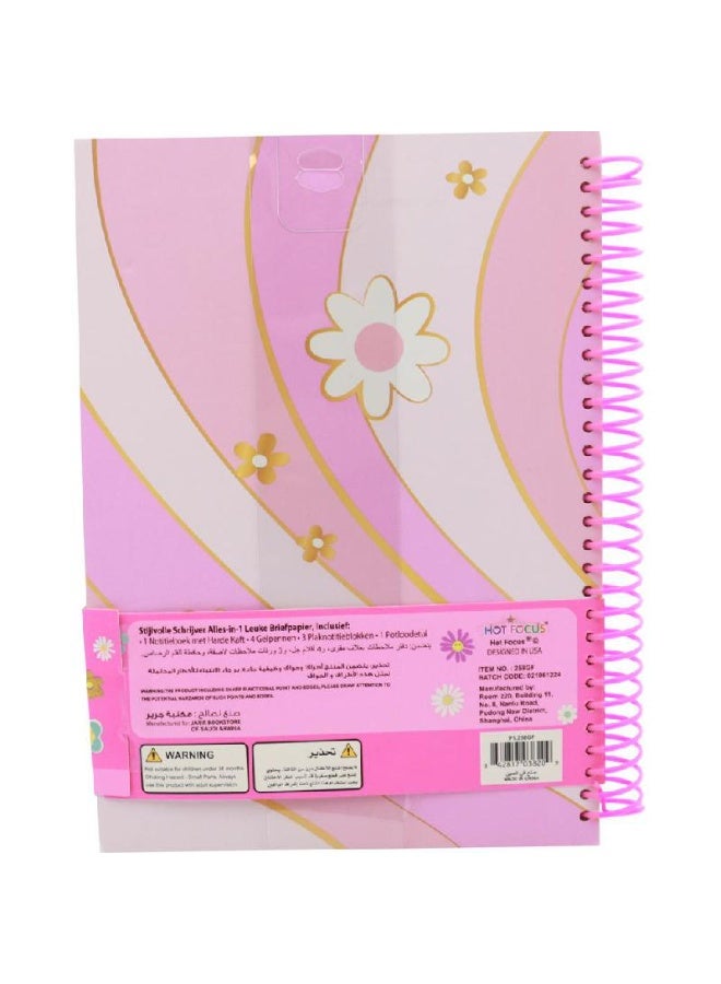 Hot Focus Groovy Flower Organizer & Stationary - Image 2