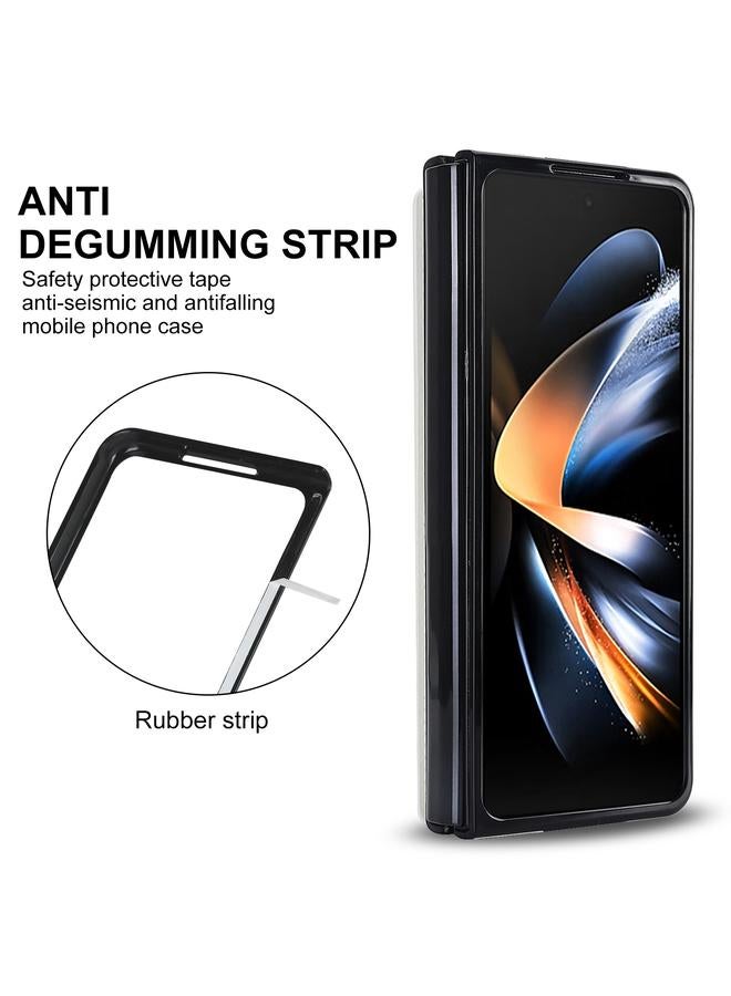 S-TOP Case For Samsung Galaxy Z Fold4 Double Buckle Card Slot Foldable Phone Case - Image 4