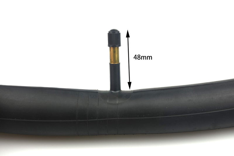 FANSPRO 2 Pack 700 x 35-43c Road Bike Inner Tubes, 48mm Schrader Valve Premium Quality Butyl Inner Tube with 2 Tire Levers - Image 4
