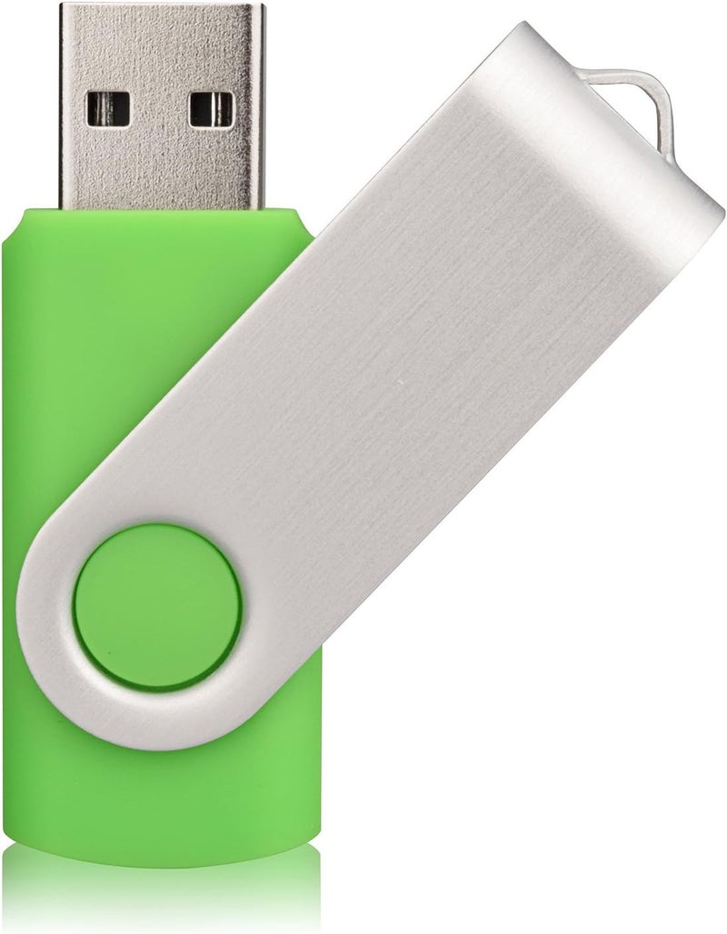 Aiibe 10 Pack 64GB USB Flash Drives - Colorful Thumb Drives with 2.0 Interface - Image 4