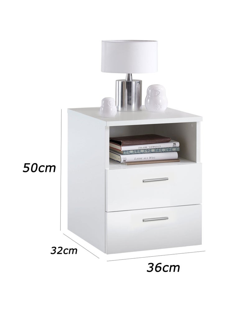 فرنتشر ستور كومود مودرن ام دي اف - ارتفاع 50 سم - عرض 36 سم - عمق 32 سم ، من فرنتشر ستور. - Image 3