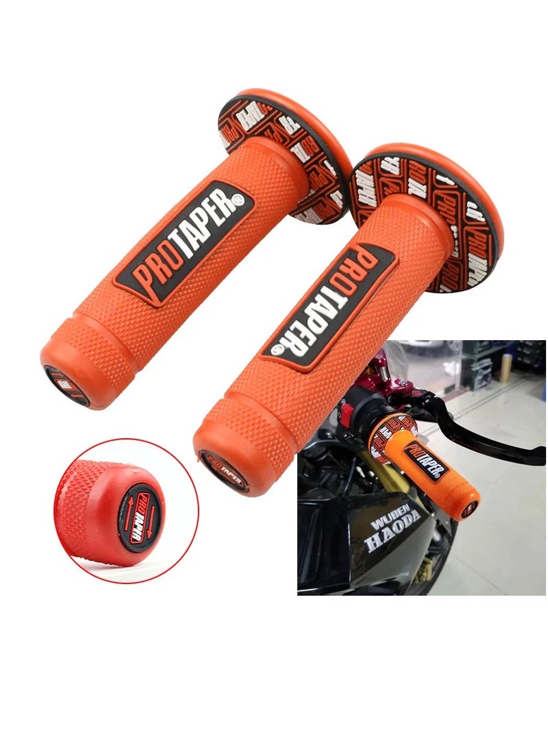 Pro Tapes مقبض دراجة نارية عالي الجودة، برتقالي - Image 2