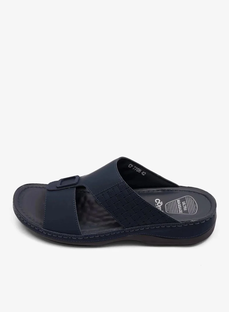 Comfort Plus  COMFORT PLUS MENS STYLISH TRIM SANDALS NAVY for Men | Best Price UAE
