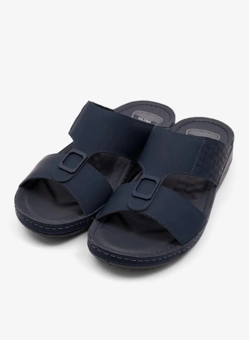 Comfort Plus  COMFORT PLUS MENS STYLISH TRIM SANDALS NAVY for Men | Best Price UAE