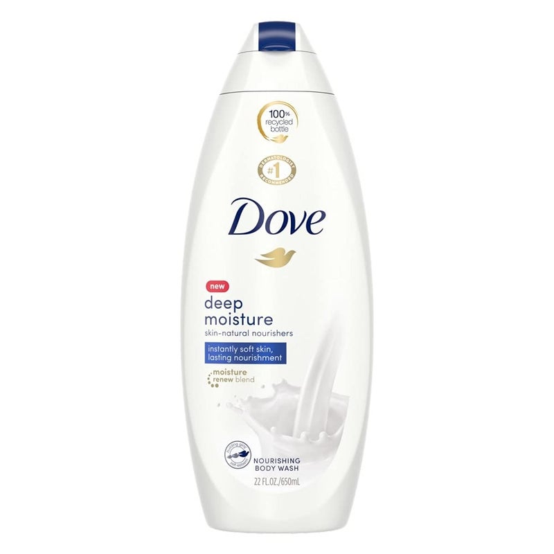 Dove Body Wash 6-Pack â€“ Deeply Nourishing for Softer, Smoother Skin, 25.4 Oz Ea - Image 1