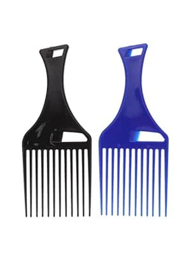 Wide Tooth Hair Comb For Men Anti Static Styling Pick 2 Pieces - Image 1