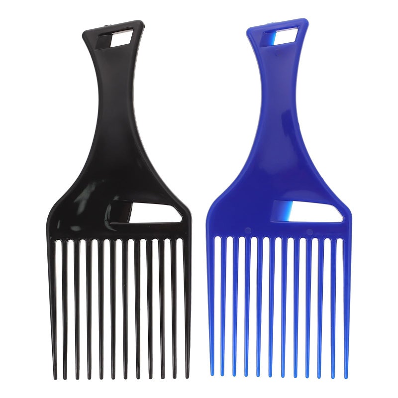 Wide Tooth Hair Comb For Men Anti Static Styling Pick 2 Pieces - Image 2
