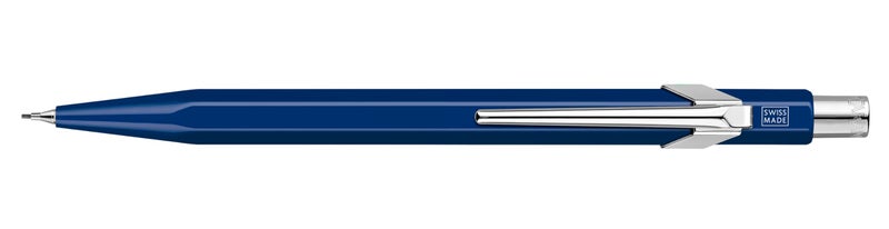 Caran D'ache 844 Metal Mechanical Pencil 0.7mm - Sapphire Blue (844.150) - Image 1