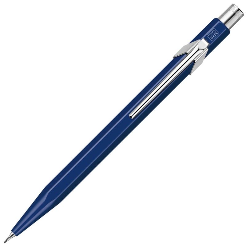 Caran D'ache 844 Metal Mechanical Pencil 0.7mm - Sapphire Blue (844.150) - Image 4