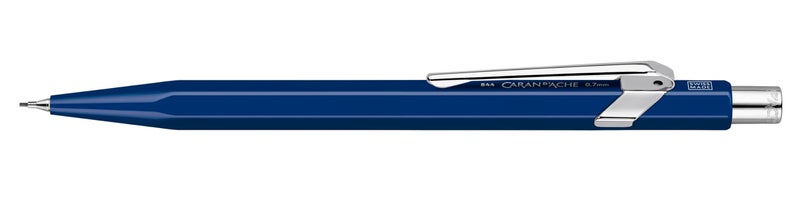 Caran D'ache 844 Metal Mechanical Pencil 0.7mm - Sapphire Blue (844.150) - Image 2